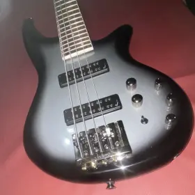 Icj2120910 Jackson 5-string Electric Bass Guitar Black Maple
