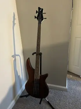 Icj2419903 Jackson 4-string Electric Bass Guitar Brown Solid Body Right-handed