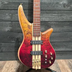 Icj2422588 Jackson Pro Spectra Iv 4 String Electric Bass Guitar - Firestorm Fade