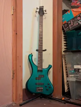 Jpb-7 Jackson Professional Electric Bass Guitar Green Rare Japanese Base