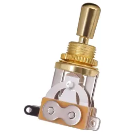 Jd.moon 635599976247 Electric Guitar 3 Way Toggle Switch Pickup Selector With Brass Tip Kno
