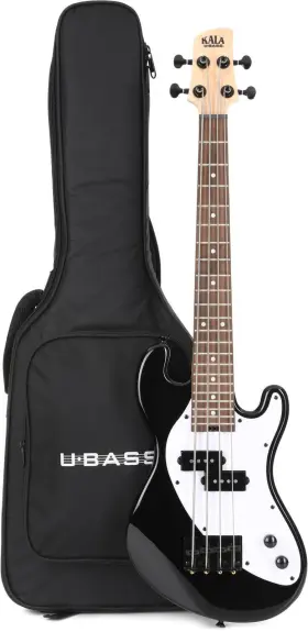 Kala 814017029981 Solidbody U-bass Electric Bass Guitar - Black