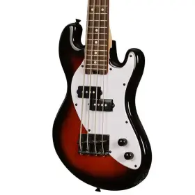 Kala 814017029998 Brand New Solid Body 4-string Sunburst Fretted Ubass