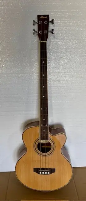 Lb-164-4-nt Kapok 4 String E.acoustic Bass Spruce Top Mahogany Back&sides Pickup Issue
