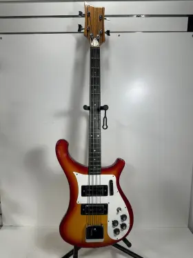 P03051595 Kay Musical Instruments K20b 4-string Bass 1970s - Cherry Sunburst