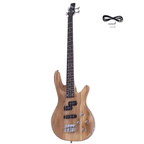 Kcelarec 768788113649 Electric Bass Guitar Full Size 4 String Exquisite Stylish With Power