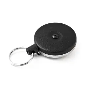 Key-bak 445041034080 Original Sd Retractable Keychain With 36 Inch Cord Black Front Stee