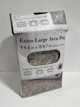 Kirkland 086364650136 Extra Large Area Rug 9ft 8 Inch X 13ft 7