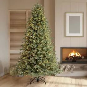 Kirkland 195546022576 7.5ft Pre-lit Radiant Micro Led With Twinkle Artificial Christmas Tree