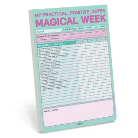 12642 Knock Magical Week Pad My Practical Positive Super To-do