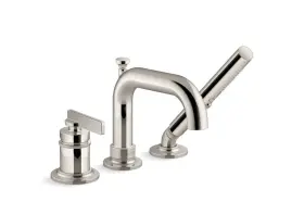 K-35913-4-sn Kohler 195711113894 Castia By Studio Mcgee Deckmount Bath Faucet With Handshower