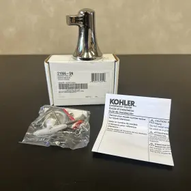 K-21956 Kohler 885612712592 Tempered Single Robe Hook Vibrant Polished Nickel