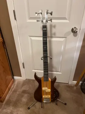 6000b Kramer 1980 Dmz Bass With Hard Shell Case Mint Condition Original Owner