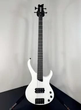 Kdb2pwbh1 Kramer Disciple D-1 Electric Bass Guitar - Pearl White