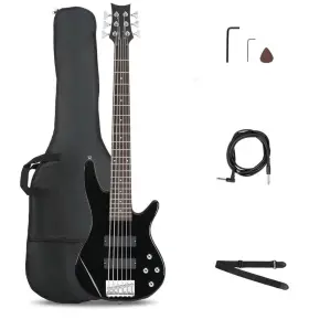 B0c9jb42rb Ktaxon Bass Guitar 6 String Electric Guitars Beginner