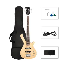 Guitar-030 Ktaxon 4 String Electric Bass Guitar 36-inch Kit With Split Sing