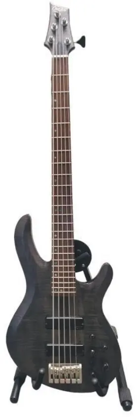 Csc046129 Laguna Guitar Tb-75 Ocean Tb75 5-string Neck-thru Electric Bass Gray