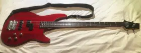 Lb200 Laguna Electric Bass With Dual Active Eq Transparent Red