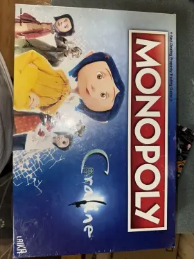 1427894628 Laika Rare Hasbro 2019 Coraline Monopoly Board Game Box Trading Card Other World
