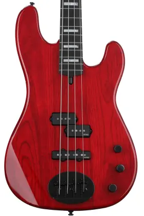 4464gz2-pj-tr Lakland Skyline 44-64 Gz2 Pj Bass Guitar - Transparent Red Sweetwater