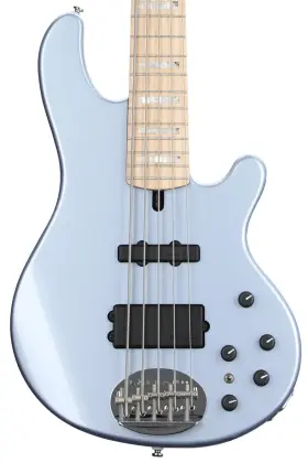 55-02c-m-ibm Lakland Skyline 55-02 Custom Bass Guitar - Ice Blue Metallic With Maple