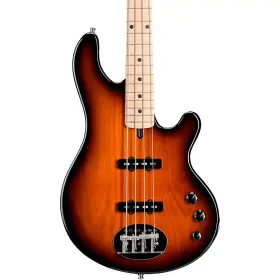 Lakland 810401011662 Classic 44 Dual J Maple Fretboard Electric Bass Guitar Tobacco Sunburst