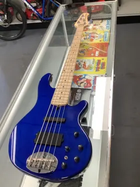 Jo-5r Lakland Skyline Series Blue 5-string Bass