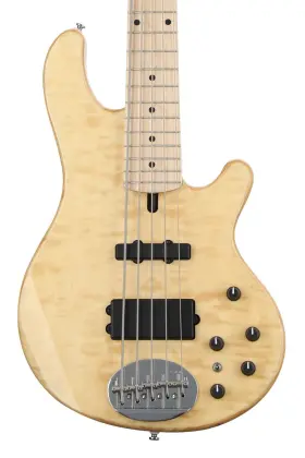 L5502dmna Lakland Skyline 55-02 Deluxe Bass Guitar - Natural With Maple Fingerboard