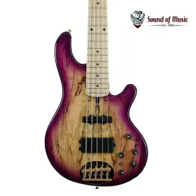 S55-02d Lakland 55-02 Deluxe Bass Guitar - Violet Burst With Maple Fingerboard