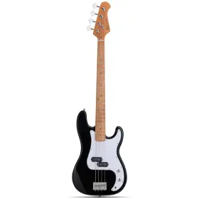 Pbc-400 Leo Jaymz Pb-400 4 String 34 Inch Scale Electric P Bass Guitar Mahogany Body Maple Finger