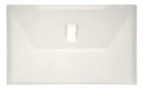92000-cr-6p Lion Design-r-line Poly Envelope With Extra Pocket 6 X 9 Inches Clear Pack Of