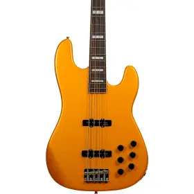 Mbb148042 Markbass Mb Gv4 Gloxy Cr Rw Electric Bass Guitar Metallic Yellow