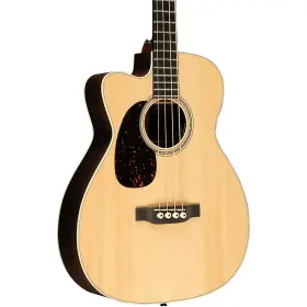 10y24bc16e-01l Martin Bc-16e 16 Series Rosewood Left-handed Acoustic-electric Bass Guitar