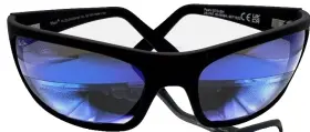 B202-2m Maui Jim New Peahi Black Matte Rubberizd Polarized Wrap Sport Sunglasses