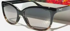 Gs744-02t Maui Jim Rs744-02t New Unused Starfish Black-tortoise Neutral Grey Sunglasses