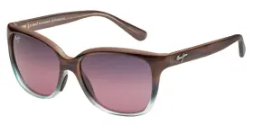 Rs744-22b Maui Jim New Unused Starfish Sandstone Blue Sunglasses Lens Squar-rose