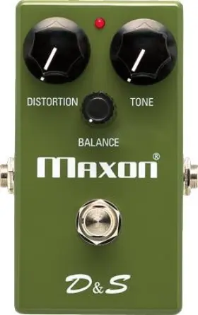 Maxon 840433000129 D&s Distortion And Sustainer Pedal