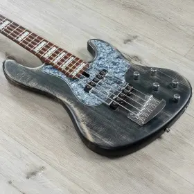 0009 Mayones 0009/2025/1 Jabba Hadrien Feraud Hf 5 5-string Bass Pau Ferro Antique Black Satine