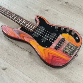 Th4-cd Mcgrath Guitars Thunderhorse Iv Bass Rosewood Fretboard Emg Pj Pickups Cosmic Desert