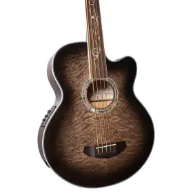 Mkd5fsbsfr Michael Kelly Dragonfly Fretless 5 String Acoustic Electric Bass Guitar
