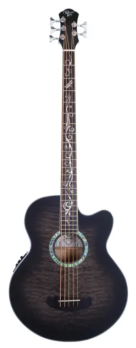 Mkd5ssbsfr Michael Kelly Dragonfly 5-string Acoustic-electric Bass - Smokeburst