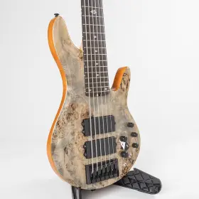 Mkp6cgberu-nat Michael Kelly Pinnacle 6 String Bass Guitar Grey Black
