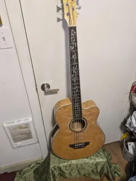 Qab2-5 Michael Kelly Acoustic Bass Guitar