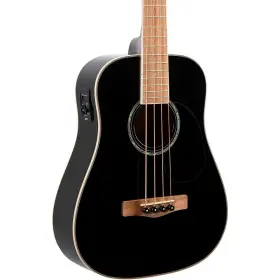 1978816526 Mitchell 197881306526 Ezb Super Short-scale Acoustic-electric Bass Guitar Black Rf