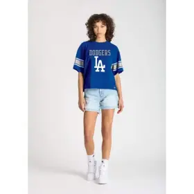Mlb 199268773952 Los Angeles Dodgers Womens Champion Sequin Print T-shirt - M