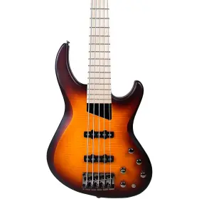 197881704 Mtd 197881423704 Kingston Saratoga Deluxe 5-string Bass Guitar Deep Cherry Burst Rf