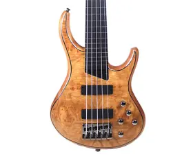 Mtd Bass 687716100585 Kingston Z5 Fretless 5-string - Natural Gloss With Ebony Fb Open Box