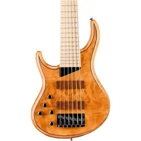 Mtkz6lhmp-ng Mtd Kingston Z6 6-string Left-handed Maple Fingerboard Electric Bass Natural