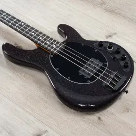 128-dkr-50-01-mb-bm Music Man Mint Ernie Ball Stingray Darkray 4 Bass Ebony Fretboard Dark Rainbow