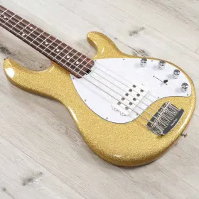 207-dg-20-wp-mb-cr Music Man Mint Ernie Ball Stingray Special 5 H 5-strg Bass Rosewd Fb Genius Gold